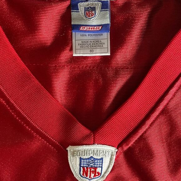 Official NFL San Francisco 49ers Red‎ Jersey #11 A. Smith 60th Anniversary - Picture 9 of 11
